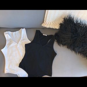 Black and White Body Suit